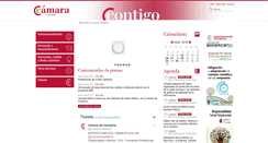 Desktop Screenshot of camaracantabria.com